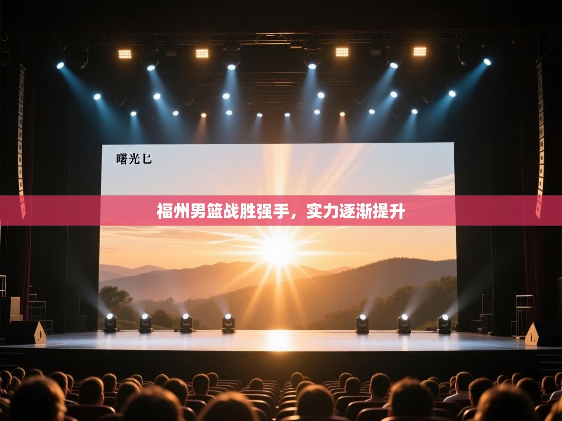 福州男篮战胜强手,实力逐渐提升
